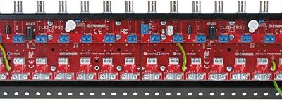 16-kanałowy, separowany konwerter UTP do AHD, HD-CVI, HD-TVI z zabezpieczeniem przeciwprzepięciowym