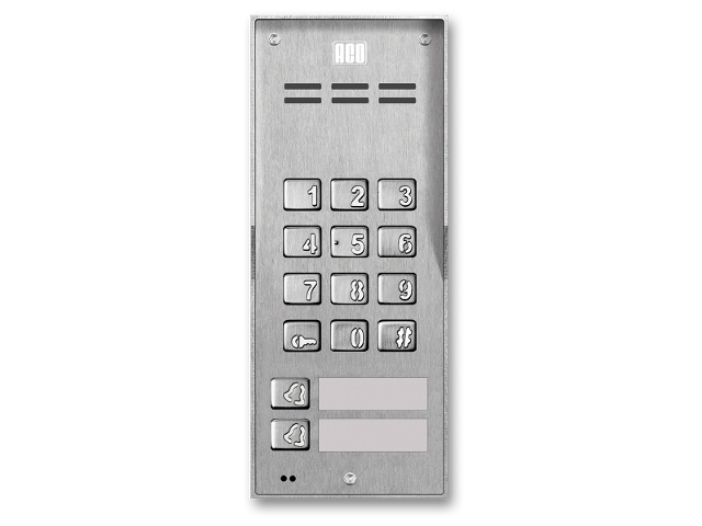 ACO FAM-P-2NPZSACC NT panel natynkowy 2-rodzinny czyt. brel. zamek szyfr.