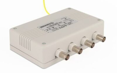 4-kanałowy panel zabezpieczający HD z konwerterem UTP EWIMAR LHD-4-PRO-FPS