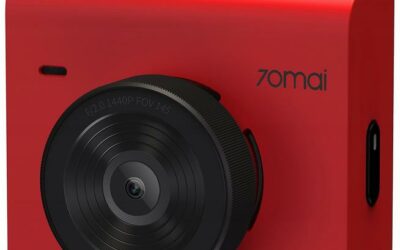 Wideorejestrator 70mai A400 Dash Cam czerwony