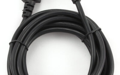 PRZEDŁUŻACZ KABLA ZASILAJĄCEGO VDE IEC 320 C13 / C14 5M Lanberg