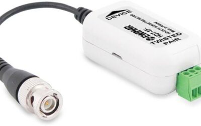 EWIMAR HDT-1F-EXT Konwerter UTP do kamer AHD, HD-CVI, HD-TVI z zabezpieczeniem przeciwprzepięciowym