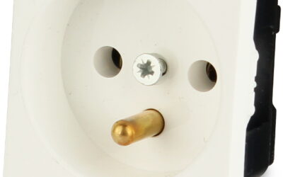 Gniazdo 1M elektryczne pojedyncze