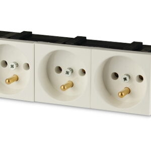 Gniazdo 3M elektryczne potrójne
