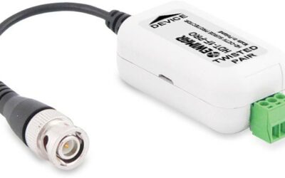 Konwerter UTP / ochrona przeciwprzepięciowa do kamer  AHD, HD-CVI, HD-TVI EWIMAR HDT-1F-PRO