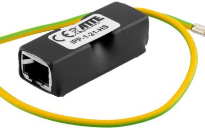 Ogranicznik przepięć Gigabit LAN + PoE ATTE IPP-1-21-HS