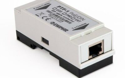 Ogranicznik przepięć LAN na szynę DIN serii EXTREME EWIMAR PTF-51-EXT/PoE/DIN