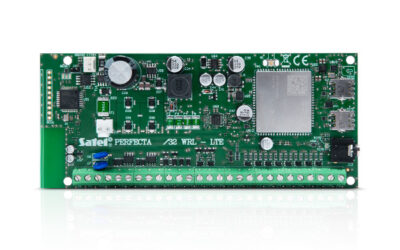 SATEL ZESTAW PERFECTA 32 LTE (PŁYTA GŁÓWNA,PRZEJŚCIÓWKA IPX-SMA,ANTENA)