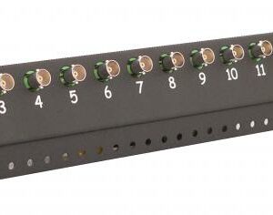 Panel porządkujący z transformatorami wideo AHD, HD-CVI, HD-TVI EWIMAR FKT-16-HD