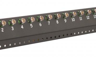 Panel porządkujący z transformatorami wideo AHD, HD-CVI, HD-TVI EWIMAR FKT-16-HD