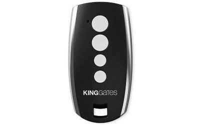 Pilot KING STYLO4K 4-kanałowy z kodem dynamicznie zmiennym 433,92 MHz, czarny