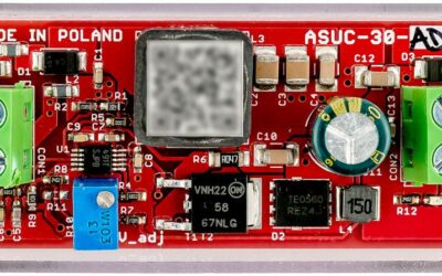 Przetwornica podnosząca napięcie z regulacją 12…48V ATTE ASUC-30-AD0-OF