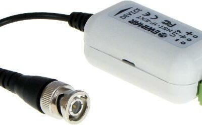 Separator galwaniczny z konwerterem UTP i zabezpieczeniem do AHD, HD-CVI, HD-TVI EWIMAR HST-1F-EXT