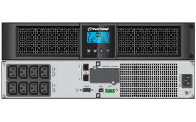 ZESTAW AWARYJNEGO ZASILANIA UPS PowerWalker VI 1000 RT HID + BATTERY PACK P36R-6x9Ah