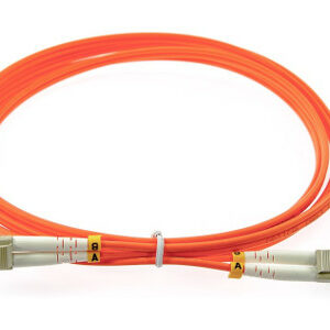 PATCHCORD ŚWIATŁOWODOWY MM 1M DUPLEX 50/125um OM2, LC/UPC-LC/UPC