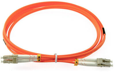 PATCHCORD ŚWIATŁOWODOWY MM 2M DUPLEX 50/125um OM2, LC/UPC-LC/UPC