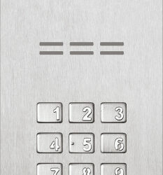 ACO FAM-PV-2NPZSACC Panel cyfrowy Familio PV z 2 przyciskami, podtynkowy