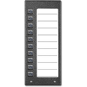 ACO CDN-10NP GR Podświetlany panel listy lokatorów z 10 przyciskami