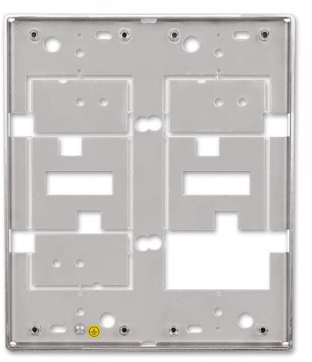 ACO CDN-P-S2 NT Ramka CDN, natynkowa, mała, podwójna, do CDNP5/6, CDNC/B, CDNA, stal kwa