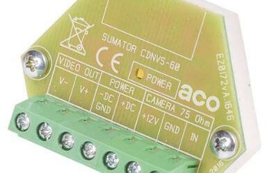 ACO CDNVS-60 Sumator do systemu wideo bez obudowy do puszki fi60