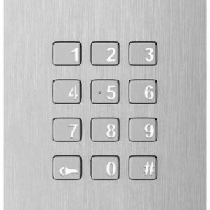 ACO COMO-PRO-CODE-A1 Panel domofonowy COMO-PRO-CODE-A1, audio, 1 przycisk dzwonienia, zamek szyfrow