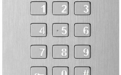 ACO COMO-PRO-CODE-A1 Panel domofonowy COMO-PRO-CODE-A1, audio, 1 przycisk dzwonienia, zamek szyfrow