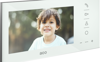 ACO GLASS-PRO-7 WH Monitor Familio COMO PRO 7 cali