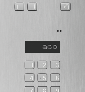 ACO INSPIRO PMR 2+ Centrala Master 1020 lokali LCD, stal nierdzewna; niepełnosprawni