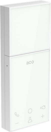 ACO UP800V UNIFON cyfrowy głośnomówiący płaski front z dotykowymi ikonami funkcyjnymi