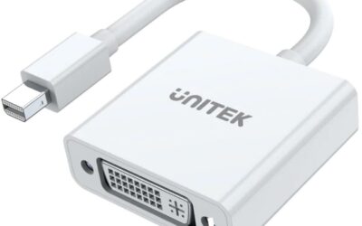 Adapter Unitek Y-6326WH miniDisplayPort na DVI