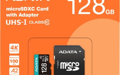 Adata Karta pamięci microSD Premier Pro 128 GB UHS1 U3 V30 A2 + adapter