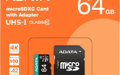 Adata Karta pamięci microSD Premier Pro 64 GB UHS1 U3 V30 A2 + adapter