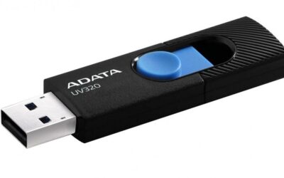 Adata Pendrive UV320 64GB USB 3.2 Gen1 Czarno-niebieski