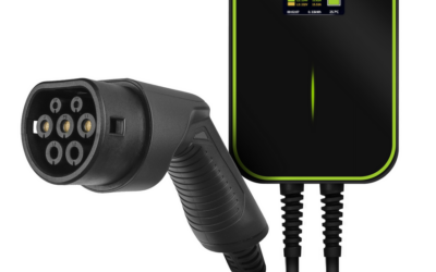 ŁADOWARKA EV Green Cell WALLBOX EV POWERBOX 22kW TYPE 2 (6m) 3-FAZ EV14