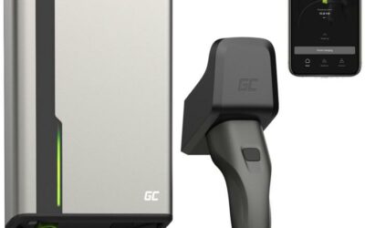 ŁADOWARKA EV Wallbox Green Cell HabuDen EVGC021A2275 22kW TYPE 2 7,5M GC App BT Wi-Fi