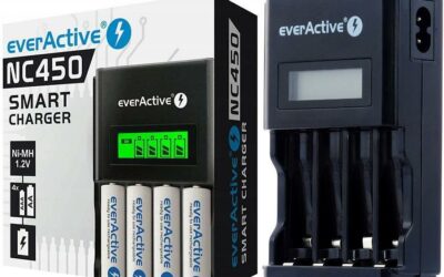 Ładowarka procesorowa do akumulatorków AA/AAA everActive NC-450 LCD