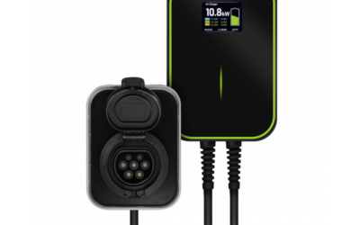 ŁADOWARKA DO SAMOCHODÓW ELEKTRYCZNYCH Green Cell WALLBOX POWERBOX 22kW RFID Type 2 3-FAZ EV15RFID