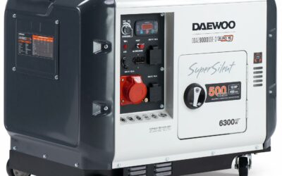 AGREGAT PRĄDOTWÓRCZY DIESEL DAEWOO DDAE 9000SSE-3 6.3kW