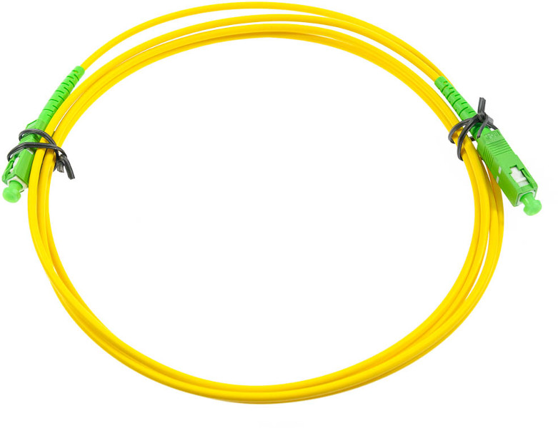 PATCHCORD ŚWIATŁOWODOWY GOLD SM SC/APC-SC/APC 657A2 1J 15M SIMPLEX