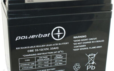 Akumulator PowerBat AGM 12V 33Ah