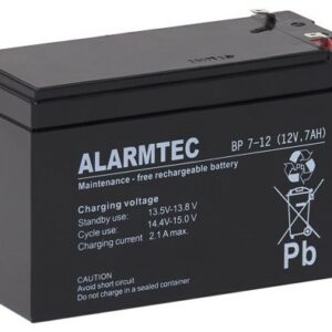 Akumulator AGM ALARMTEC serii BP 12V 7Ah