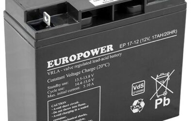 Akumulator AGM EUROPOWER serii EP 12V 17Ah (Żywotność 6-9 lat)