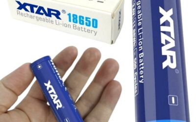 Akumulator 18650 Li-Ion 3,6V Xtar 3300mAh (1 szt.) z zabezpieczeniem