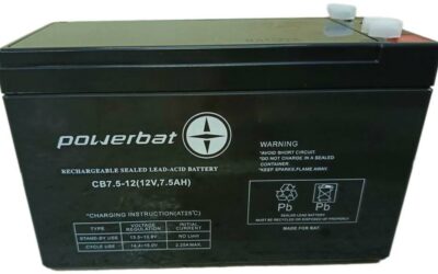Akumulator AGM POWERBAT CB 12V 7,5Ah