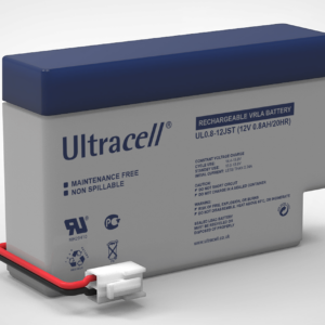 Akumulator AGM ULTRACELL UL 12V 0.8Ah (terminal JST)