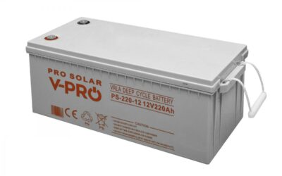 AKUMULATOR VOLT POLSKA DEEP CYCLE VPRO SOLAR 12V 220AH VRLA BEZOBSŁUGOWY