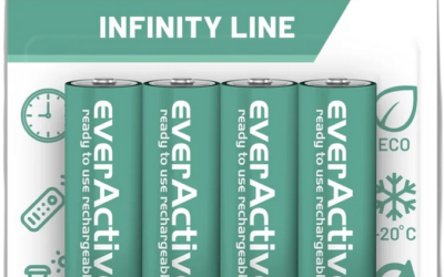 Akumulatorki AA / R06 Ni-MH everActive 1100mAh Infinity Line 3000 cykli (blister 4 szt.)