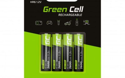 AKUMULATORKI Green Cell 4x AA HR6 2600mAh GR01