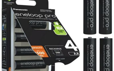 Akumulatorki R6 / AA Panasonic Eneloop PRO 2500mAh Ni-MH BK-3HCDE/4BE (blister 4 szt.)