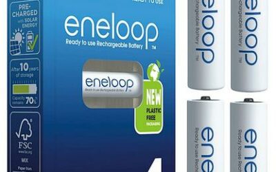 Akumulatorki R03 / AAA Panasonic Eneloop 800mAh BK-4MCDE/4BE (blister 4 szt.)